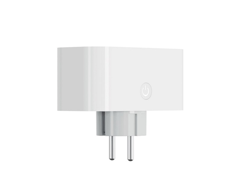 WOOX WiFi Smart dupla utičnica, 16A/3680W, WooxHome app, glasovna kontrola - Alexa & Google Assistant, Wi-Fi kontrola (R6153)