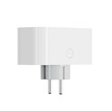 WOOX WiFi Smart dupla utičnica, 16A/3680W, WooxHome app, glasovna kontrola - Alexa & Google Assistant, Wi-Fi kontrola (R6153)