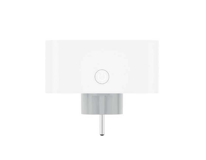 WOOX WiFi Smart dupla utičnica, 16A/3680W, WooxHome app, glasovna kontrola - Alexa & Google Assistant, Wi-Fi kontrola (R6153)