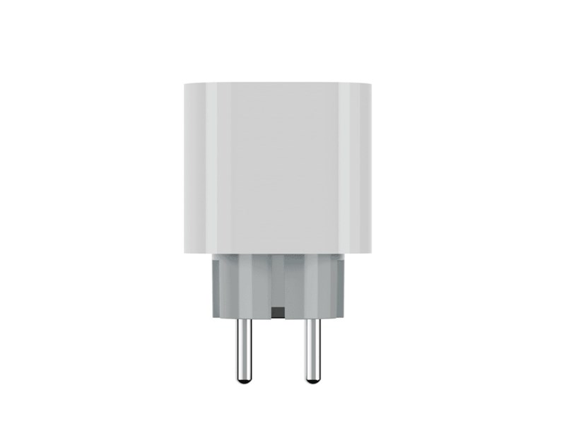 WOOX WiFi Smart dupla utičnica, 16A/3680W, WooxHome app, glasovna kontrola - Alexa & Google Assistant, Wi-Fi kontrola (R6153)