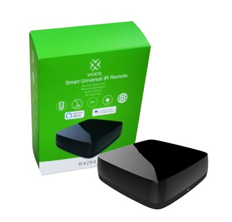 WOOX WiFi Smart univerzalni IR daljinski upravljač (oštećena ambalaža), WooxHome app, glasovna kontrola - Alexa & Google Assistant (R4294) 