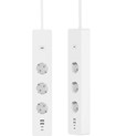 WOOX WiFi Smart multi-utičnica, 3×strujna utičnica, 2×USB-A, 2×USB-C punjač, WooxHome app, glasovna kontrola - Alexa & Google Assistant, 1.5m (R6132)