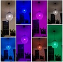 WOOX WiFi Smart LED RGB+CCT žarulja E27, 6W, 500lm, 2700K-6500K dimabilna, WooxHome app, glasovna kontrola - Alexa & Google Assistant (R5085)
