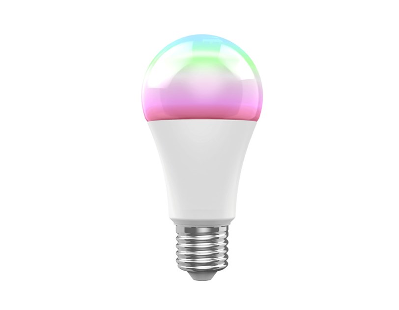 WOOX WiFi Smart LED RGB+CCT žarulja E27, 10W, 806lm, 2700K-6500K dimabilna, WooxHome app, glasovna kontrola - Alexa & Google Assistant (R9074)