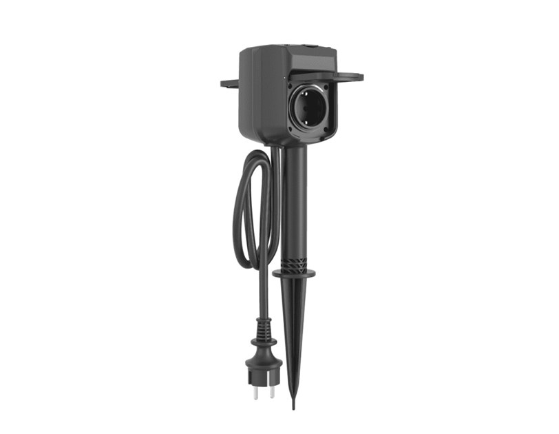 WOOX WiFi Smart dvosmjerna vanjska utičnica, 16A/3680W, WooxHome app, glasovna kontrola - Alexa & Google Assistant (R6079)