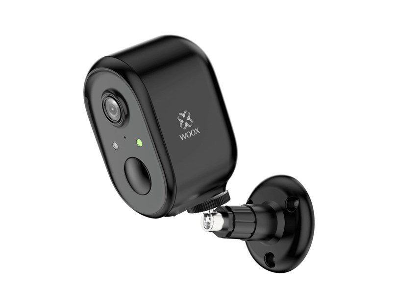 WOOX WiFi Smart vanjska kamera, Full HD 1080P, microSD(max. 128GB), baterije 5000mAh, IP65 vodootporna, Alexa & Google Assistant, WooxHome app (R4260)