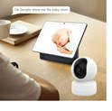 WOOX WiFi Smart PTZ kamera, Pan/Tilt/Zoom, Full HD 1080p, 360°/104°, microSD, Wooxhome app, glasovna kontrola - Alexa & Google Assistant (R4040)