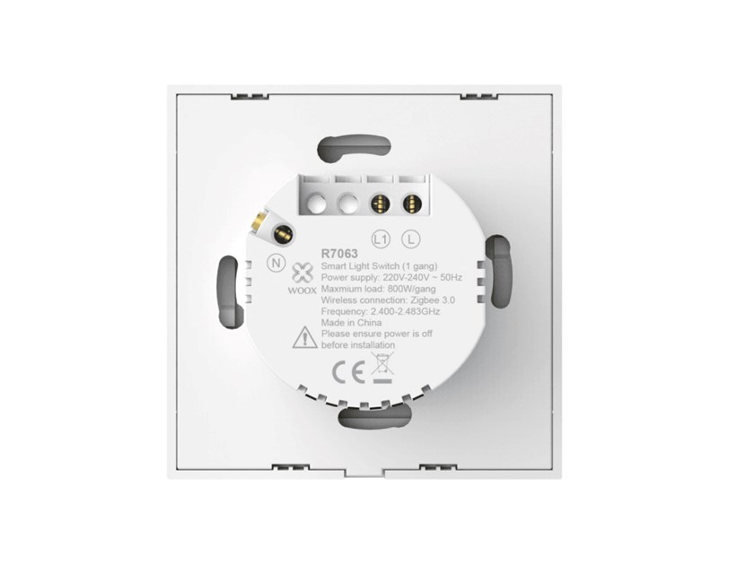 WOOX ZigBee Smart zidni prekidač za svjetlo (R7063)