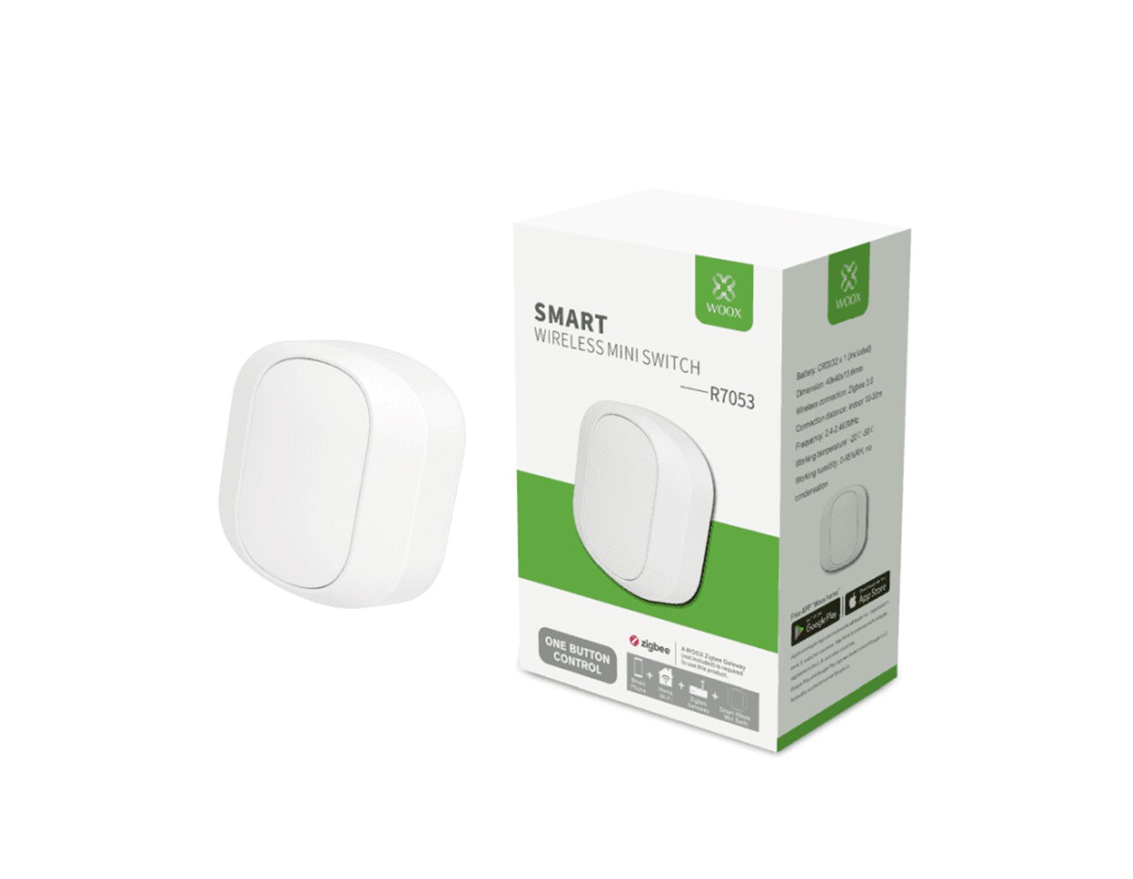 WOOX ZigBee Smart bežični mini preklopnik (R7053)