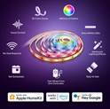 TP-Link Tapo Smart WiFi LED traka RGB, 2x5m,2000lm, 24W, dimabilna, Tapo app, sinkronizacija s glazbom, glasovna kontrola - Alexa & Google Assistant