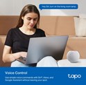 TP-Link Tapo Smart WiFi Plug Matter Standard, 2.4GHz, 802.11b/g/n, BT4.2, Tapo app, kontrola potrošnje energije, Timer/Schedule postavke, Glasovna kotrola Amazon Alexa/Google Assistant