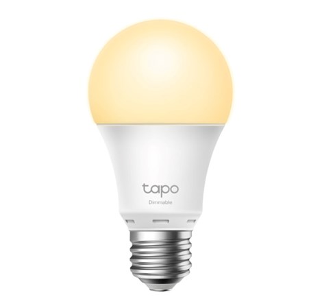 TP-Link Tapo Smart Wi-Fi žarulja E27, 8.7W, 806lm, 2700K dimabilna, glasovna kontrola (Amazon Alexa & Google Assistant)