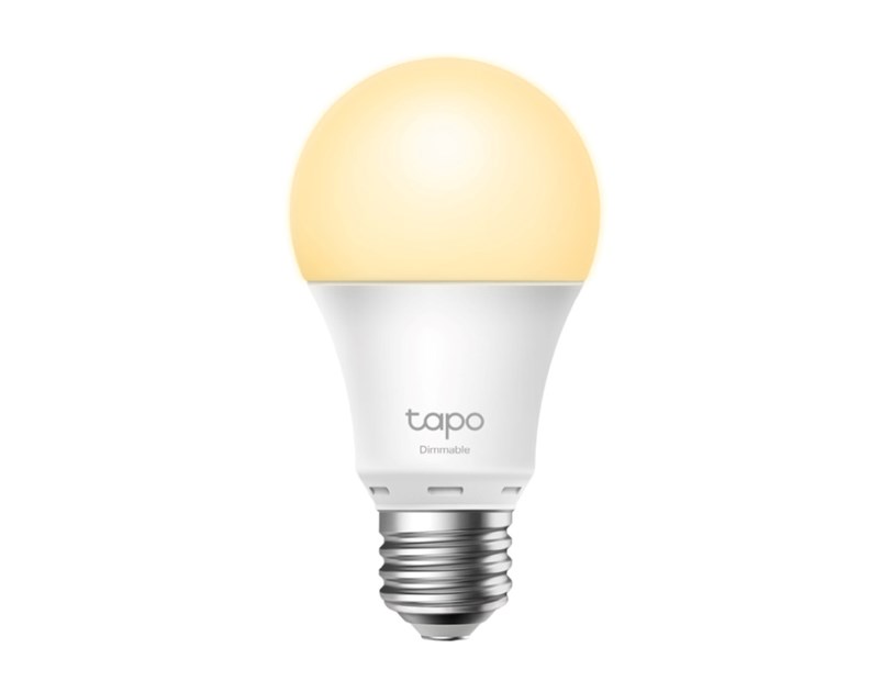 TP-Link Tapo Smart Wi-Fi žarulja E27, 8.7W, 806lm, 2700K dimabilna, glasovna kontrola (Amazon Alexa & Google Assistant)