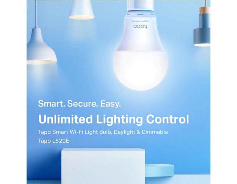 TP-Link Tapo Smart Wi-Fi žarulja E27, 7.8W, 806lm, 4000K dimabilna, glasovna kontrola (Amazon Alexa & Google Assistant)