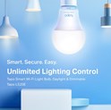 TP-Link Tapo Smart Wi-Fi žarulja E27, 7.8W, 806lm, 4000K dimabilna, glasovna kontrola (Amazon Alexa & Google Assistant)