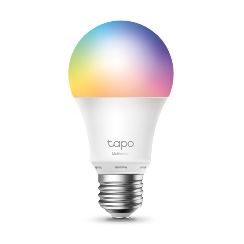 TP-Link Tapo Smart Wi-Fi višebojna žarulja E27, 8.7W, 806lm, 2500K - 6500K, gl...