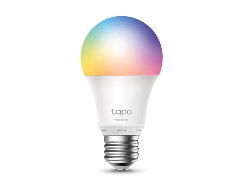 TP-Link Tapo Smart Wi-Fi višebojna žarulja E27, 8.7W, 806lm, 2500K - 6500K, glasovna kontrola (Amazon Alexa & Google Assistant)