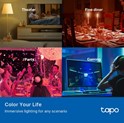 TP-Link Tapo Smart Wi-Fi višebojna žarulja E27, 8.7W, 806lm, 2500K - 6500K, glasovna kontrola (Amazon Alexa & Google Assistant) 2 pack