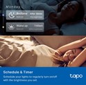 TP-Link Tapo Smart Wi-Fi višebojna žarulja E27, 8.7W, 806lm, 2500K - 6500K, glasovna kontrola (Amazon Alexa & Google Assistant) 2 pack