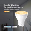TP-Link Tapo Smart Wi-Fi Spotlight žarulja GU10, 350lm, 2.700K, dimabilna, glasovna kontrola (Amazon Alexa & Google Assistant)