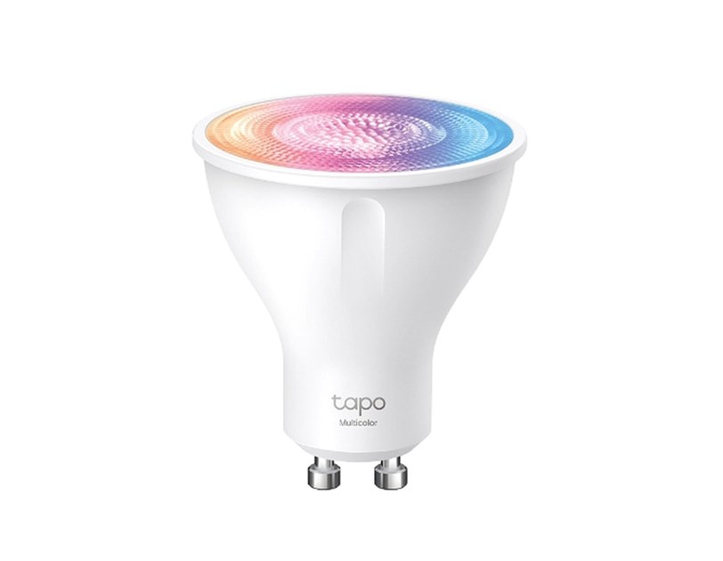 TP-Link Tapo Smart Wi-Fi Spotlight višebojna žarulja GU10, 350lm, 2,200 K do 6,500 K, dimabilna, glasovna kontrola (Amazon Alexa & Google Assistant)