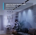 TP-Link Tapo Smart Wi-Fi Spotlight višebojna žarulja GU10, 350lm, 2,200 K do 6,500 K, dimabilna, glasovna kontrola (Amazon Alexa & Google Assistant)