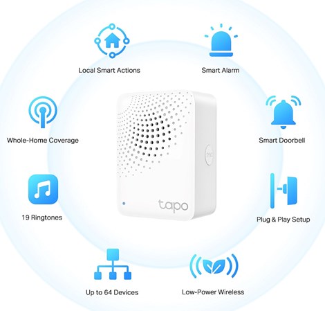 TP-Link Tapo Smart Hub sa zvonom