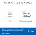 TP-Link Tapo Smart bežično zvono za vrata s video kamerom 2560×1920px, 2K 5MP, 160° dijagonalno, dvosmjerni audio, IR LED, detekcija pokreta, IP64