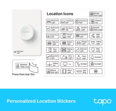 TP-Link Tapo Smart višenamjenska pametna tipka za svijetlo