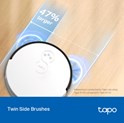 TP-Link Tapo RV20 Mop robotski usisivač i perač, LiDAR + Gyro Navigation, 2600 mAh, 400 ml Dustbin, 300ml Water Tank, WiFi/Bluetooth, Home/Alexa, Tapo APP