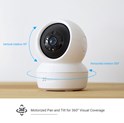 EZVIZ WiFi Smart 2K IR PT kamera, 3" Progressive Scan CMOS, dvosmjerni audio, detekcija pokreta, microSD, EZVIZ app, glasovna kontrola, noćno snimanje (C6N 2K+)