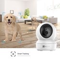EZVIZ WiFi Smart 2K IR PT kamera, 3" Progressive Scan CMOS, dvosmjerni audio, detekcija pokreta, microSD, EZVIZ app, glasovna kontrola, noćno snimanje (C6N 2K+)