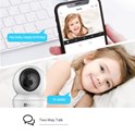 EZVIZ WiFi Smart 2K IR PT kamera, 3" Progressive Scan CMOS, dvosmjerni audio, detekcija pokreta, microSD, EZVIZ app, glasovna kontrola, noćno snimanje (C6N 2K+)
