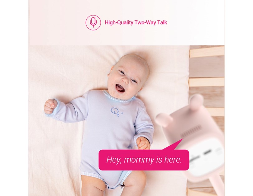 EZVIZ WiFi Smart Baby monitor FHD kamera s baterijom (2000mAh), 2MP, EZVIZ app, PIR detekcija, detektor plakanja, microSD, razgovor i zvuk, glasovna kontrola - Alexa & Google Assistant (BM1)