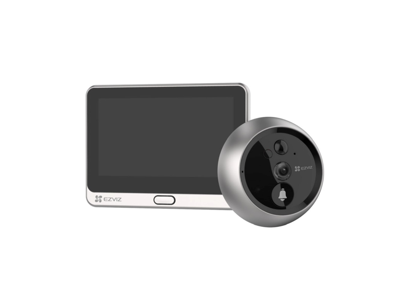 EZVIZ WiFi Smart zvono za vrata sa FHD kamerom, 1/3" Progressive Scan CMOS, dvosmjerni audio, PIR, microSD, Nightvision, EZVIZ app, (DP2C)