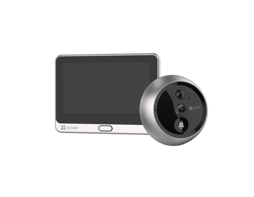 EZVIZ WiFi Smart zvono za vrata sa FHD kamerom, 1/3" Progressive Scan CMOS, dvosmjerni audio, PIR, microSD, Nightvision, EZVIZ app, (DP2C)