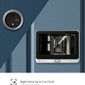 EZVIZ WiFi Smart zvono za vrata sa FHD kamerom, 1/3" Progressive Scan CMOS, dvosmjerni audio, PIR, microSD, Nightvision, EZVIZ app, (DP2C)