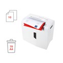 HSM shredstar S10 uništavač dokumenata + CD medija, trakasti rez, 6mm, razina sigurnosti E-2/O-1/P-2/T-1, kapacitet 18l