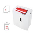 HSM shredstar X6pro uništavač dokumenata + CD medija, trakasti i poprečni rez, 2×15mm, razina sigurnosti E-2/F-2/O-1/P-5/T-2, kapacitet 20l