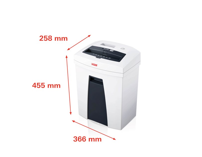 HSM securio C16 uništavač dokumenata, trakasti rez, 3.9mm, razina sigurnosti E-2/P-2/T-2, kapacitet 25l