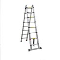 ProScope teleskopske ljestve (Preklopne) #DLT708B - (2x8 stepenica / 237-500 cm) + stabilizator