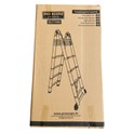 ProScope teleskopske ljestve (Preklopne) #DLT708B - (2x8 stepenica / 237-500 cm) + stabilizator