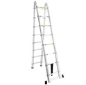 ProScope teleskopske ljestve (Preklopne) #DLT708F (2x8 stepenica / 237-500 cm) + stabilizator - PRO