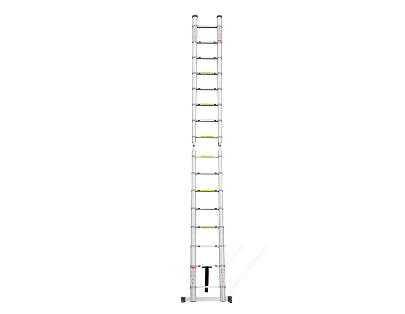 ProScope teleskopske ljestve (Preklopne) #DLT708F (2x8 stepenica / 237-500 cm) + stabilizator - PRO