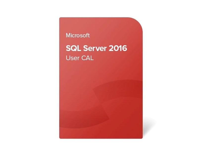 Microsoft SQL Server 2016 User CAL ESD elektronička licenca
