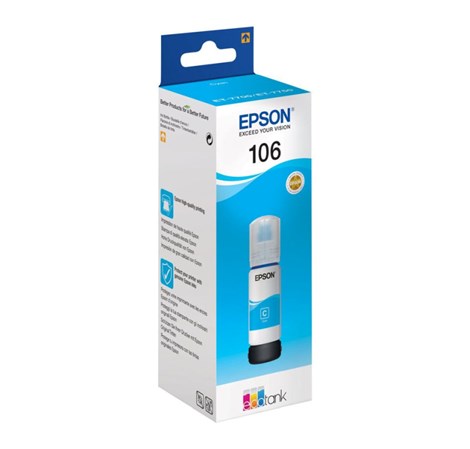 Epson tinta 106 EcoTank cijan (C13T00R240) 70ml