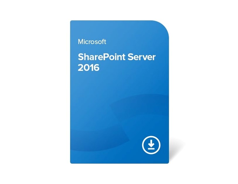 Microsoft SharePoint Server 2016 ESD elektronička licenca