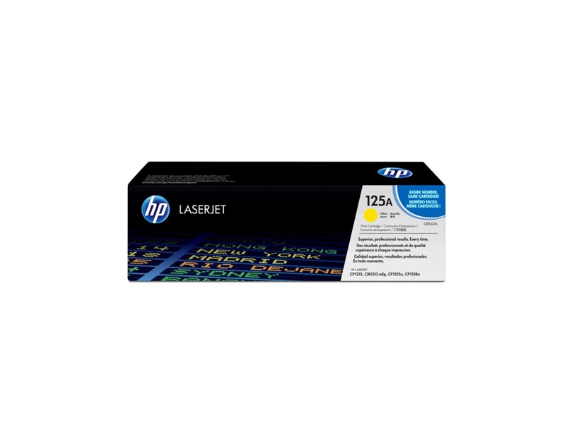 HP toner CB542A (125A) žuti (1400 stranica)