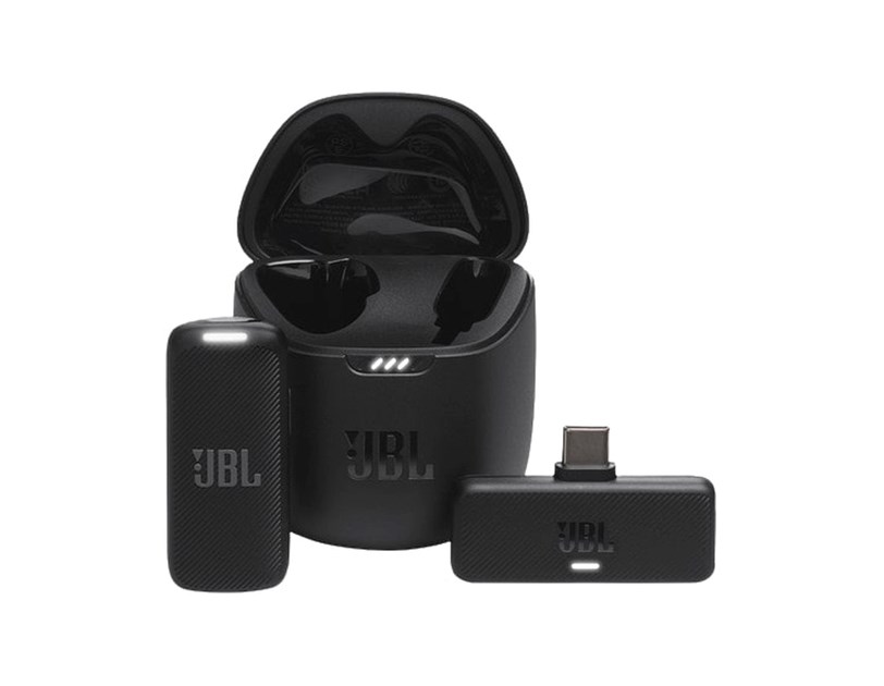 JBL QUANTUM STREAM gaming mikrofon, USB-C, crni