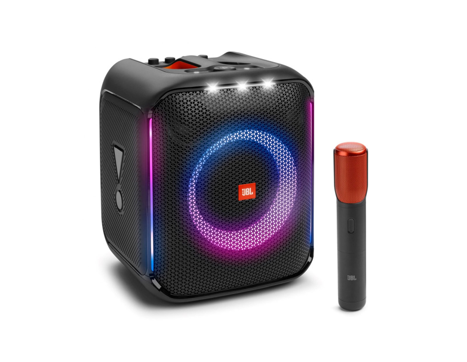 JBL PARTYBOX ENCORE prijenosni bežični BT zvučnik velike snage s JBL bežičnim mikrofonom, 100W, RGB LED osvjetljenje, USB